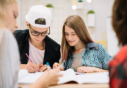 students group study